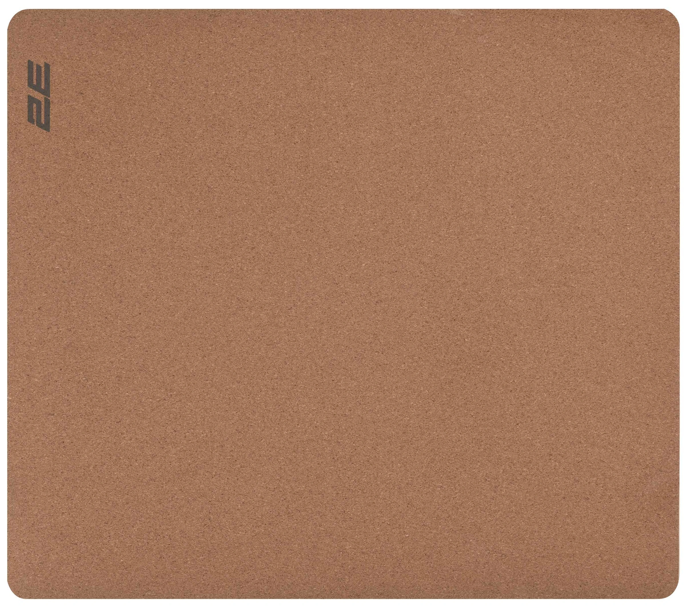 Pelės kilimėlis 2E CORK, M (450x400x2mm), rudas